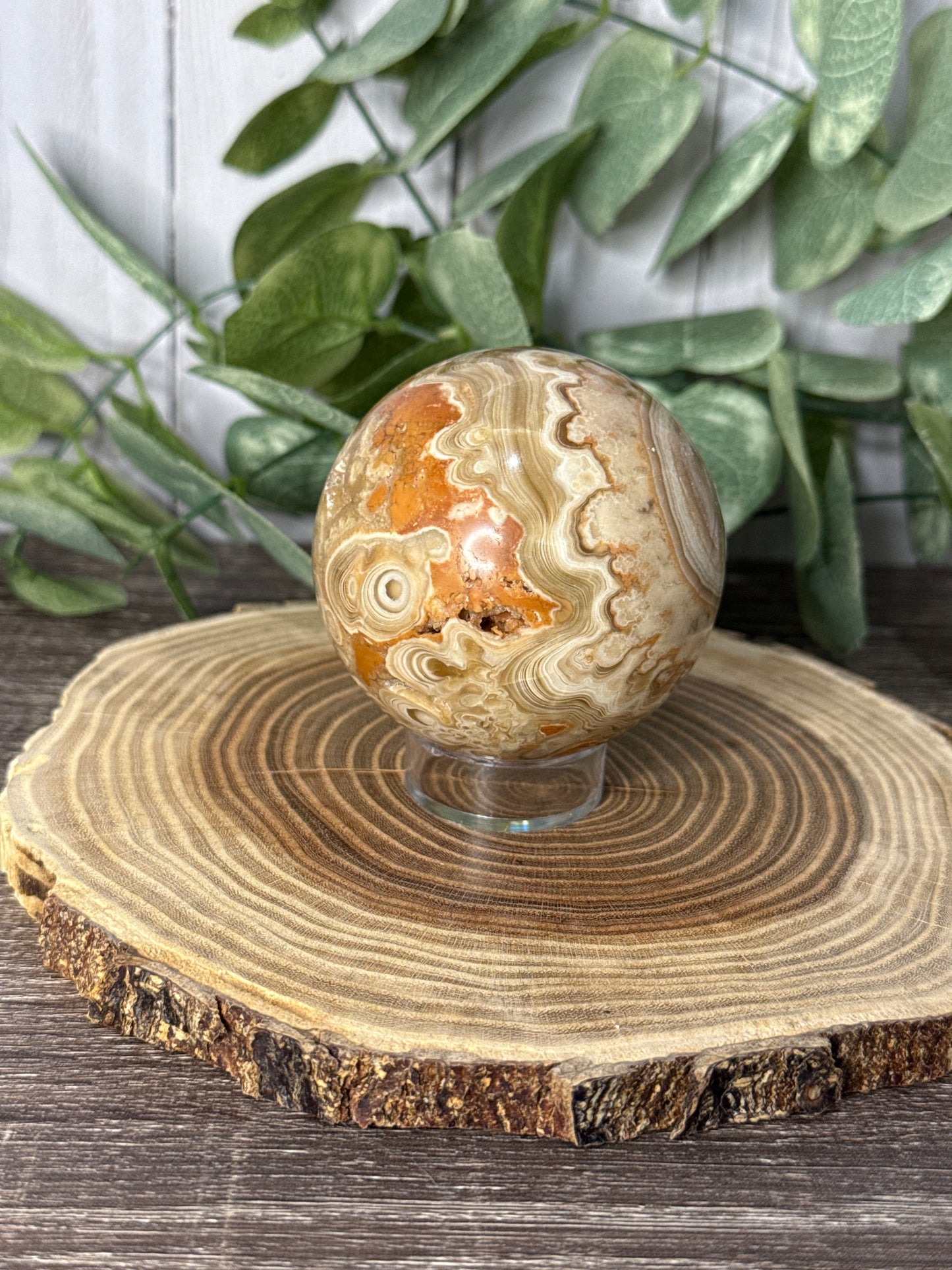 Chocolate Calcite Spheres