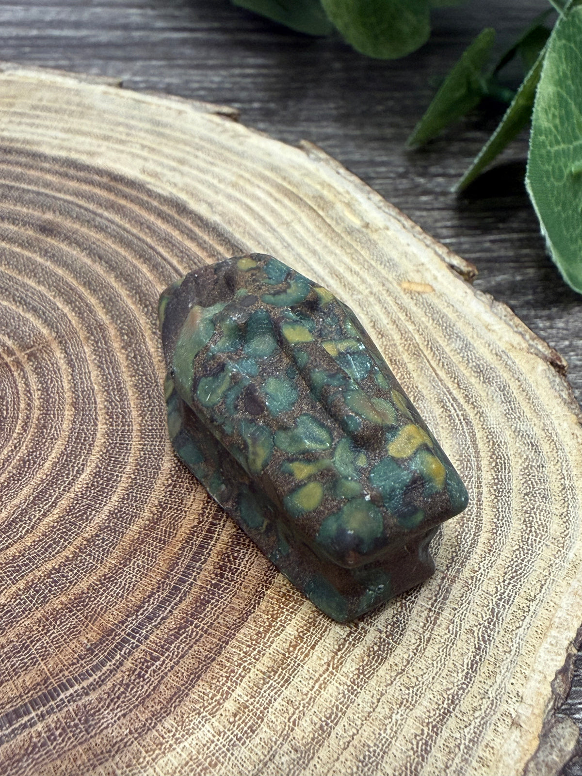 Coffin Crystal Carving