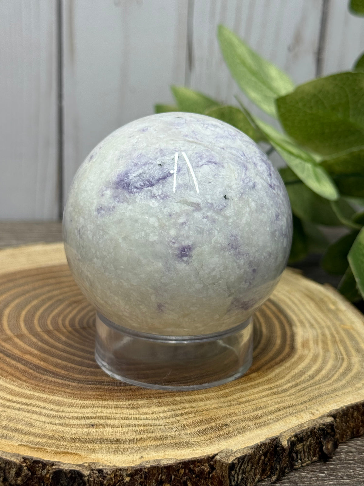 Opal and Fluorite Spheres