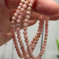 Pink Opal - faceted Bracelet 4 mm
