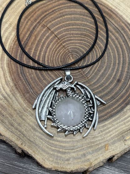 Dragon Round Pendant (Large)