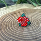 Red Rose Pin