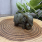 Labradorite Elephant Carvings