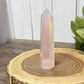 Aura Rose Quartz Towers