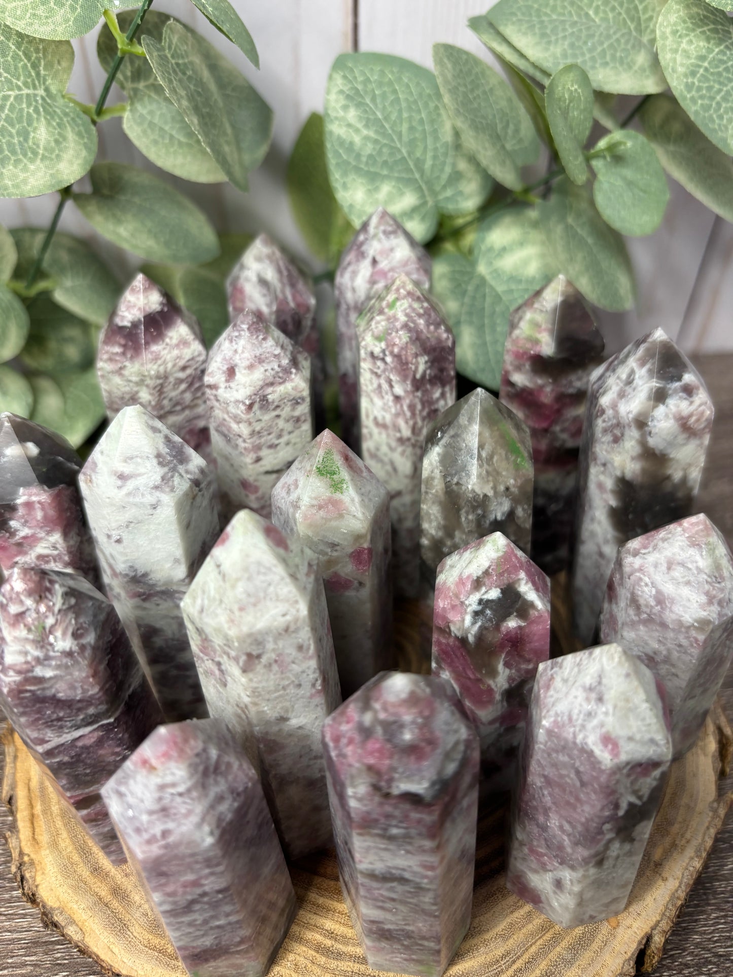 Pink Tourmaline Towers