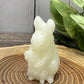 Rabbit Carving - Mom and Baby