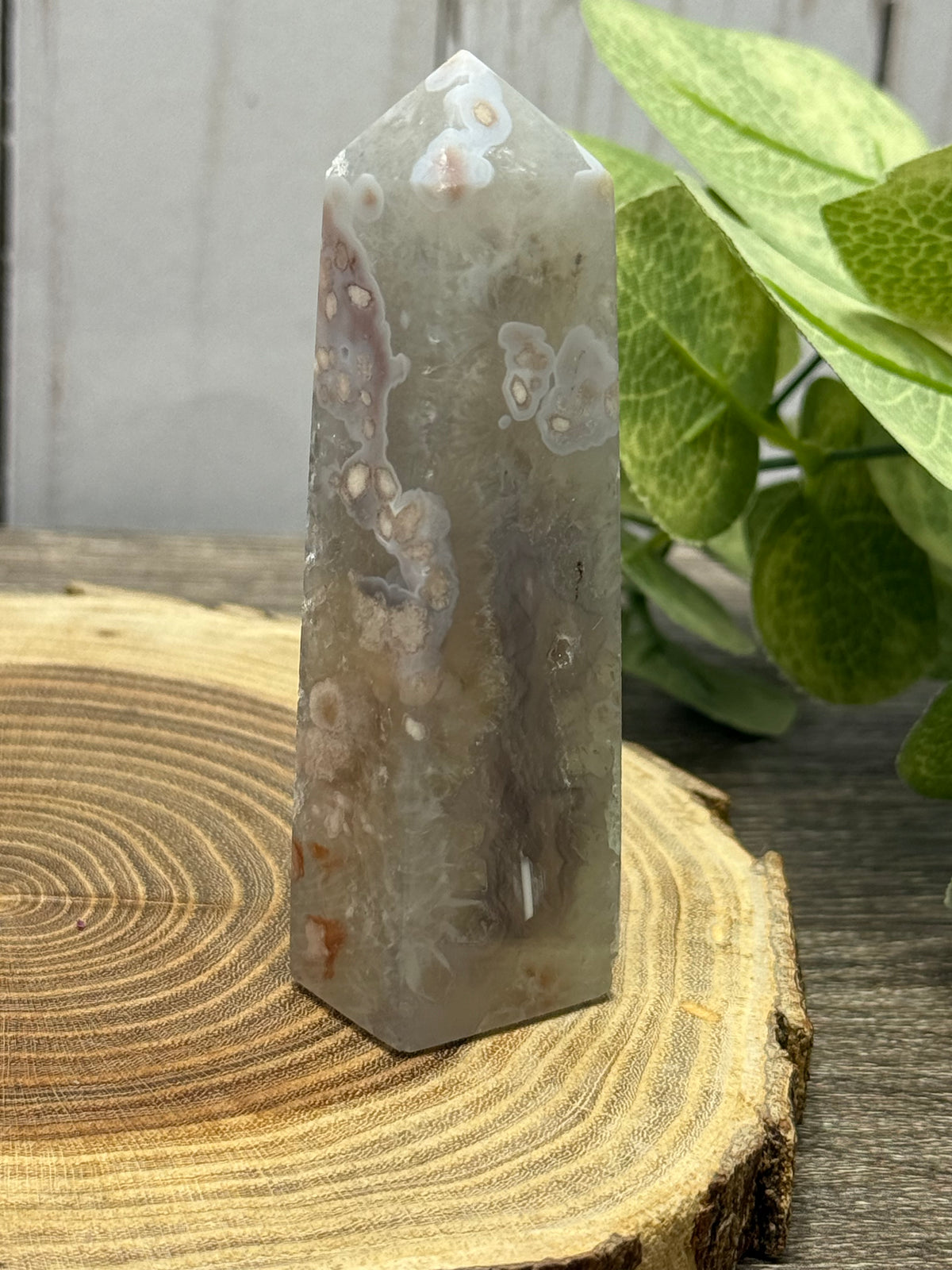 Flower Agate & Presulite Towers