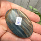 Blue Onyx Palm Stone