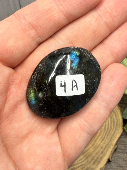 Labradorite Palm Stones - small