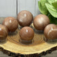 Peach Moonstone Spheres