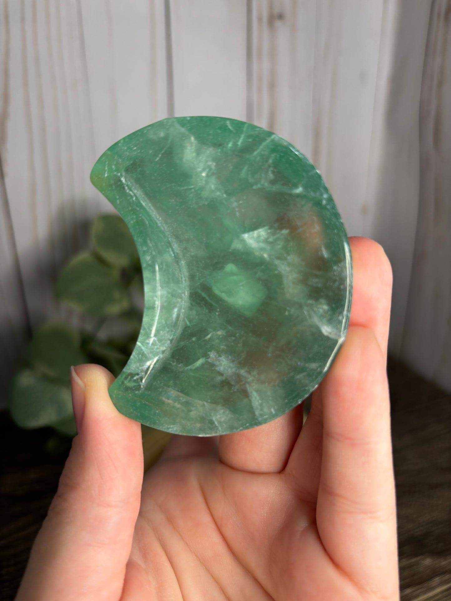 Fluorite Moon Bowls