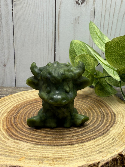 Hyland Cow Carvings - Sitting
