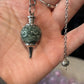 Pendulum Rounded - Moss Agate