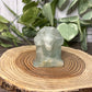 Tombstone/Headstone with Skull Crystal Carving