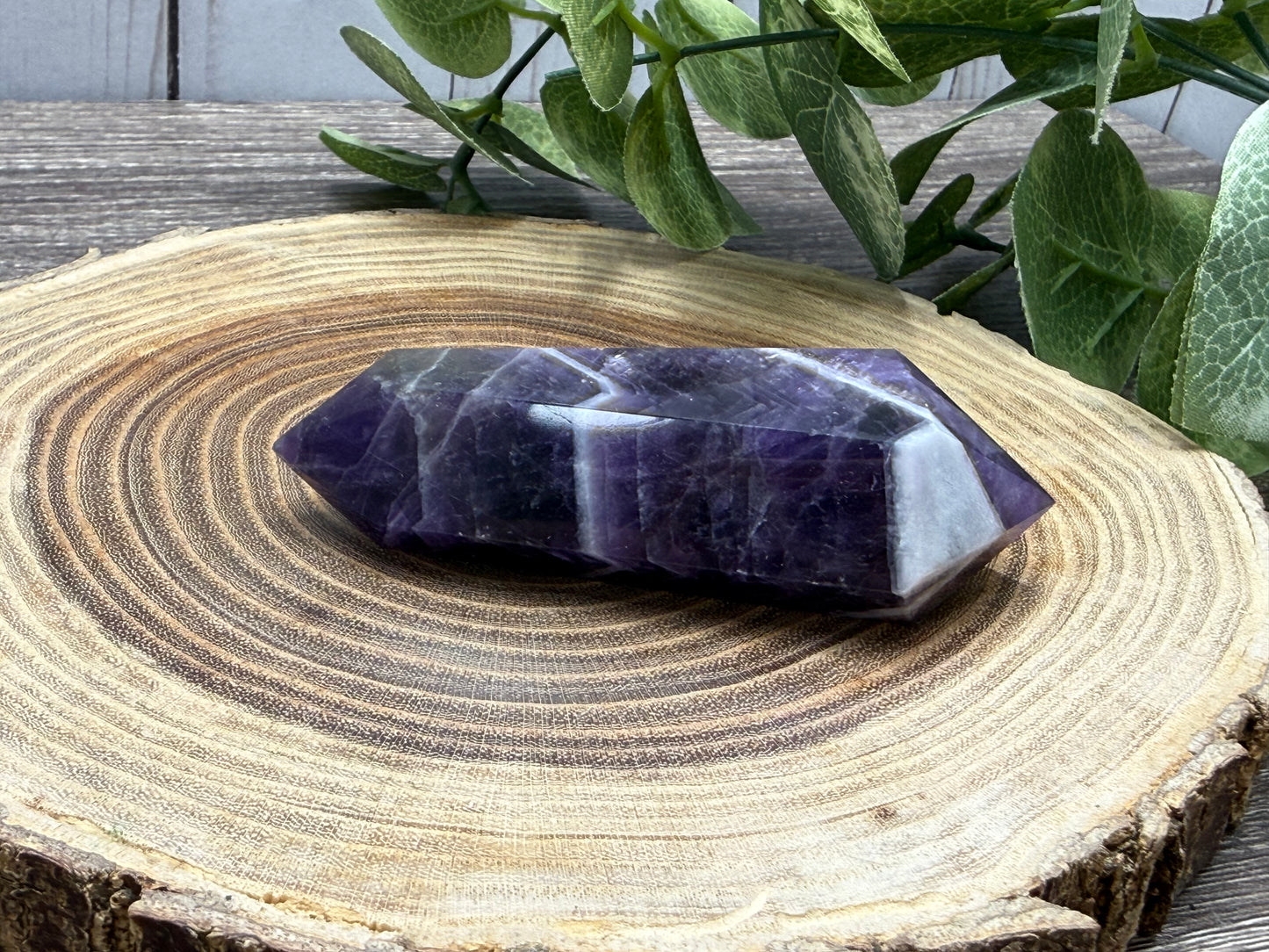Chevron Amethyst Double Terminated (DT)