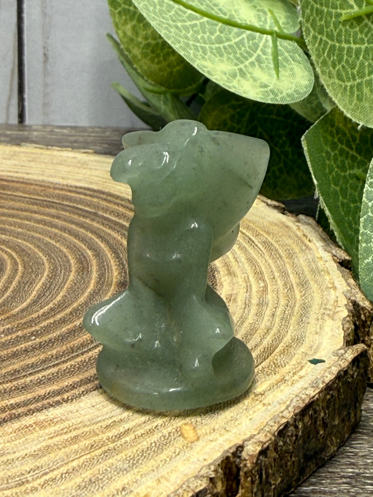 Fluorite Fairy Tinkerbell Carving