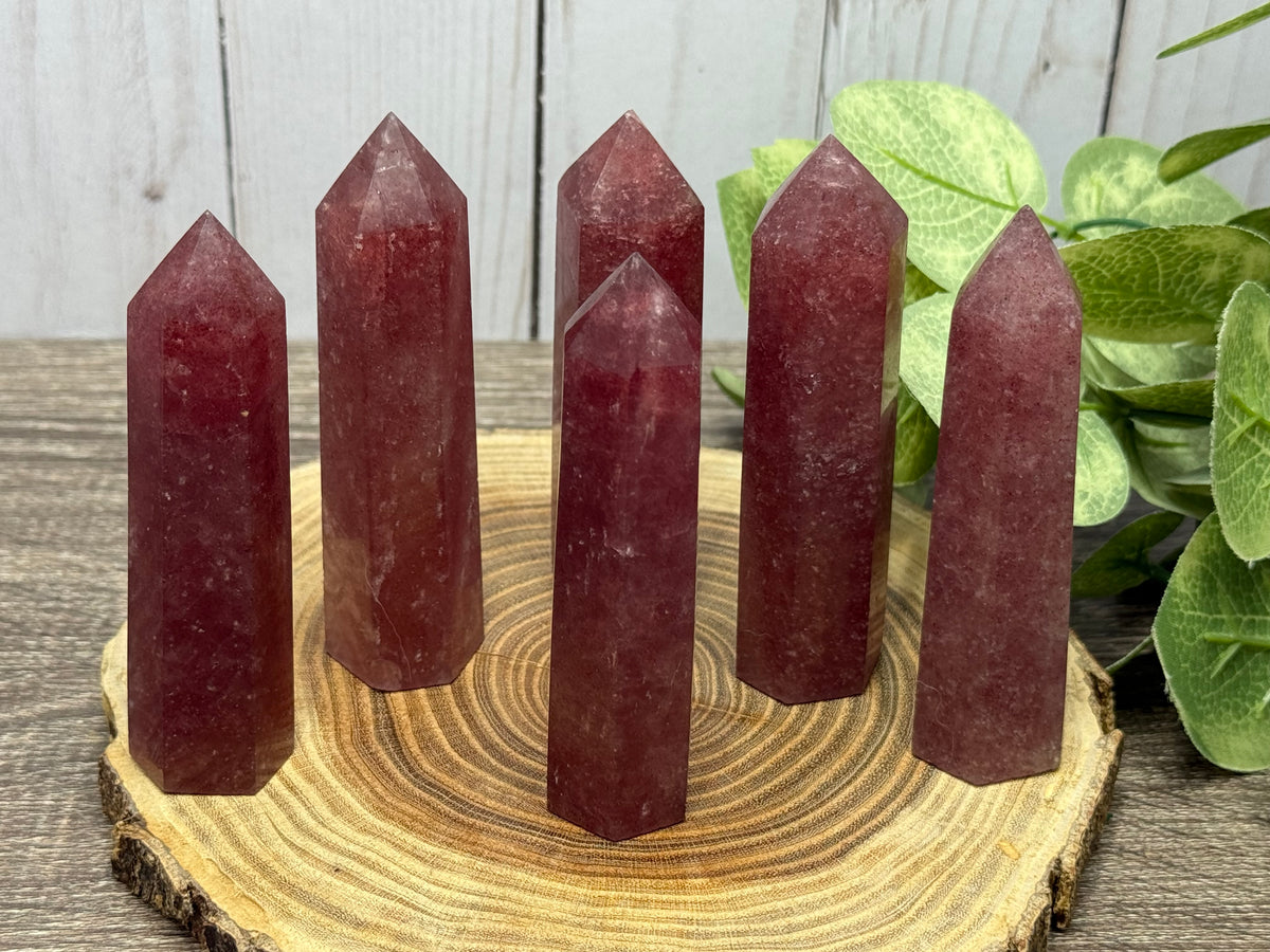 Strawberry Quartz Towers