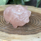 Pig with Mohawk Sunglasses - Rose Quartz