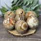 Chocolate Calcite Spheres