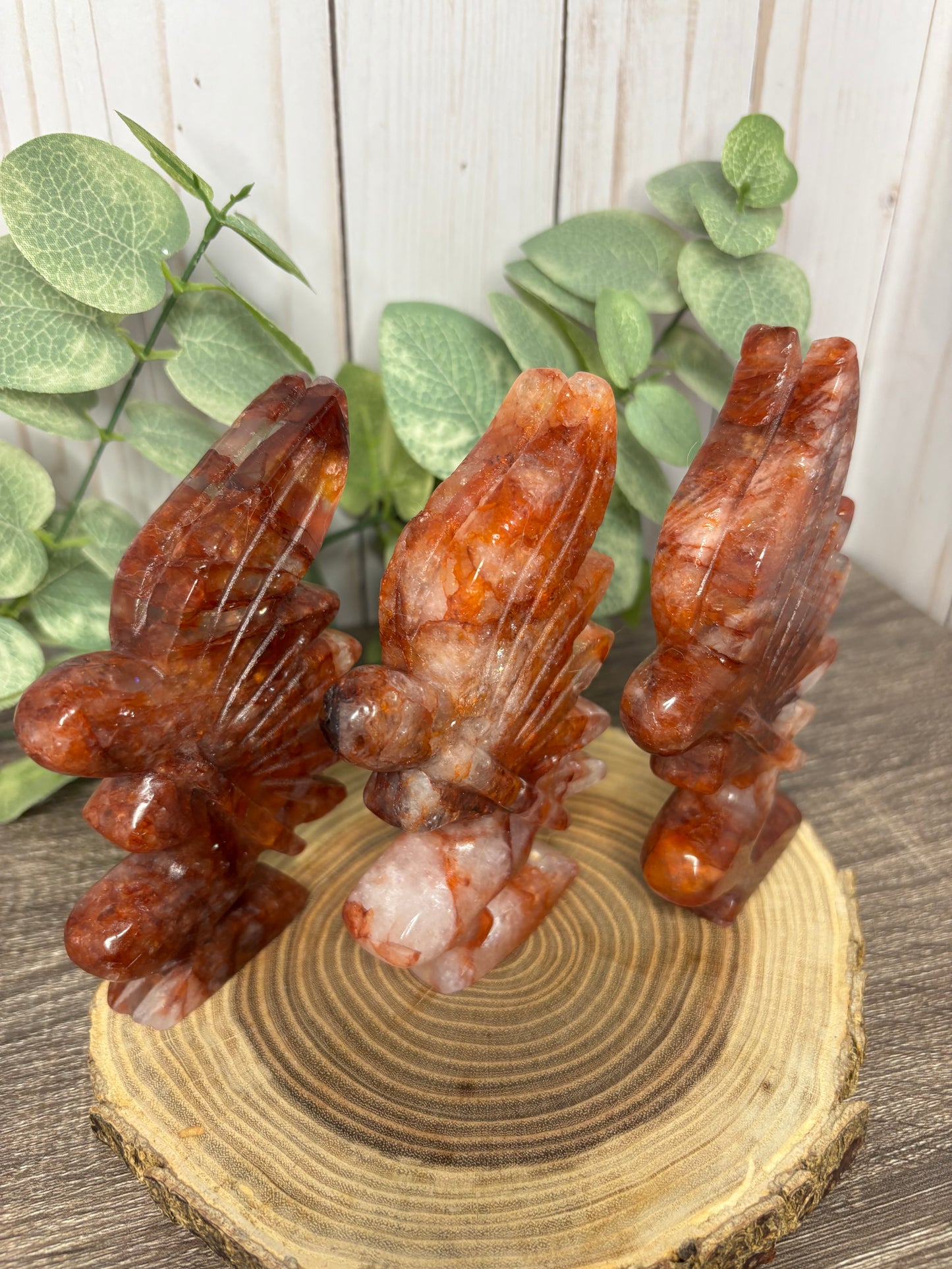 Fairy Fire Quartz Carving