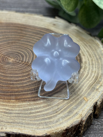 Four Leaf Clovers - Cats Eye Crystal