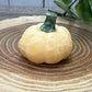 Pumpkin Carving - Orange Calcite and Green Jade