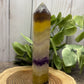 Fluorite Towers Larger - Yellow and Purple