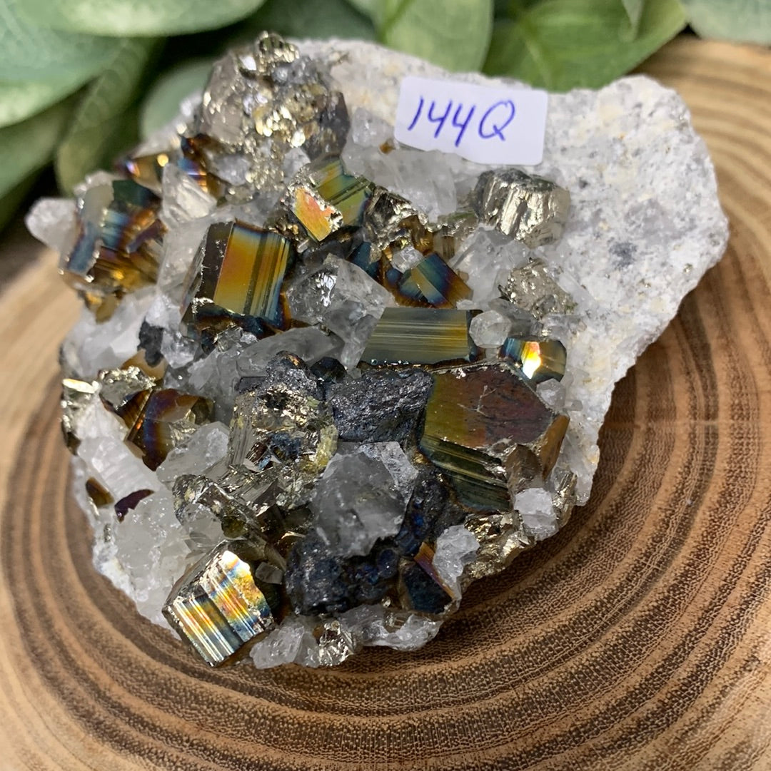 Pyrite Clusters