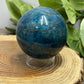 Blue Apatite Spheres