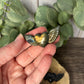 Wing and Heart Labradorite Carving