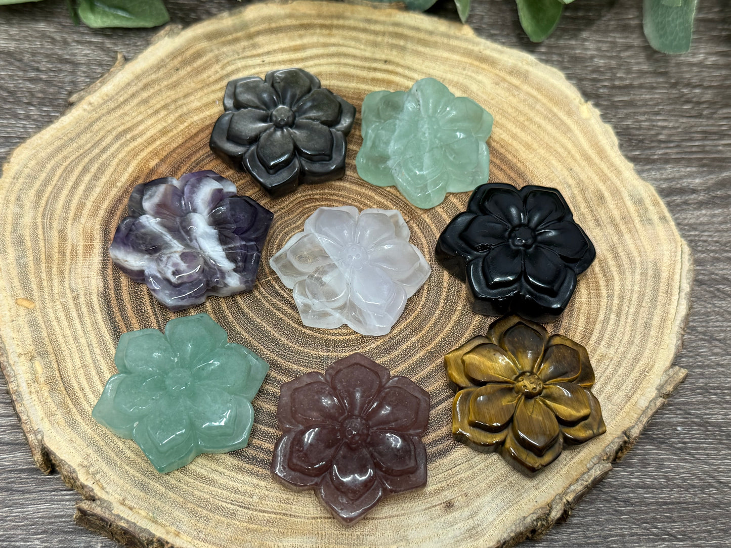 Flower Carvings