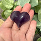 Fluorite Carved Hearts