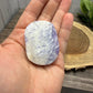 Opal and Fluorite Palm Stones