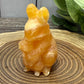 Rabbit Carving - Mom and Baby