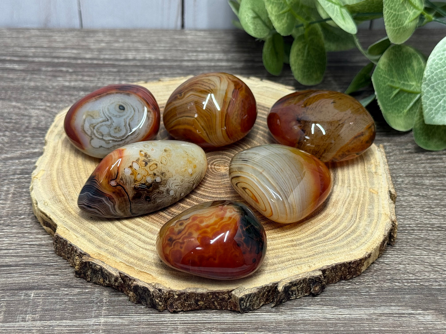 Sardonyx Palm Stones