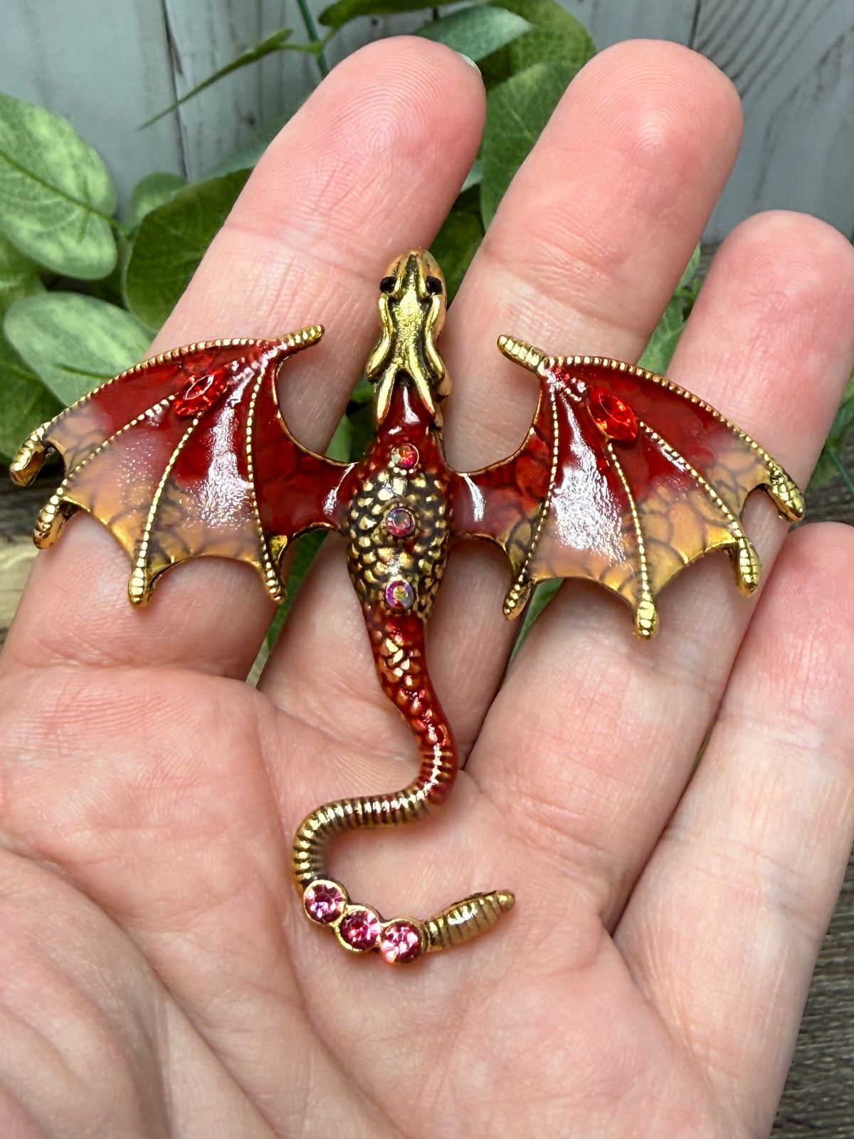 Large Fancy Dragon Pins