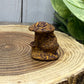 Owl with Mushroom - small carvings