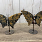 Butterfly Wings on Stand - Rhodonite