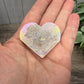 Druzy Geode Agate Hearts