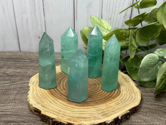 Green Fluorite Towers