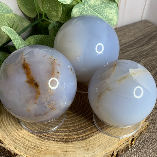 Angelite Spheres