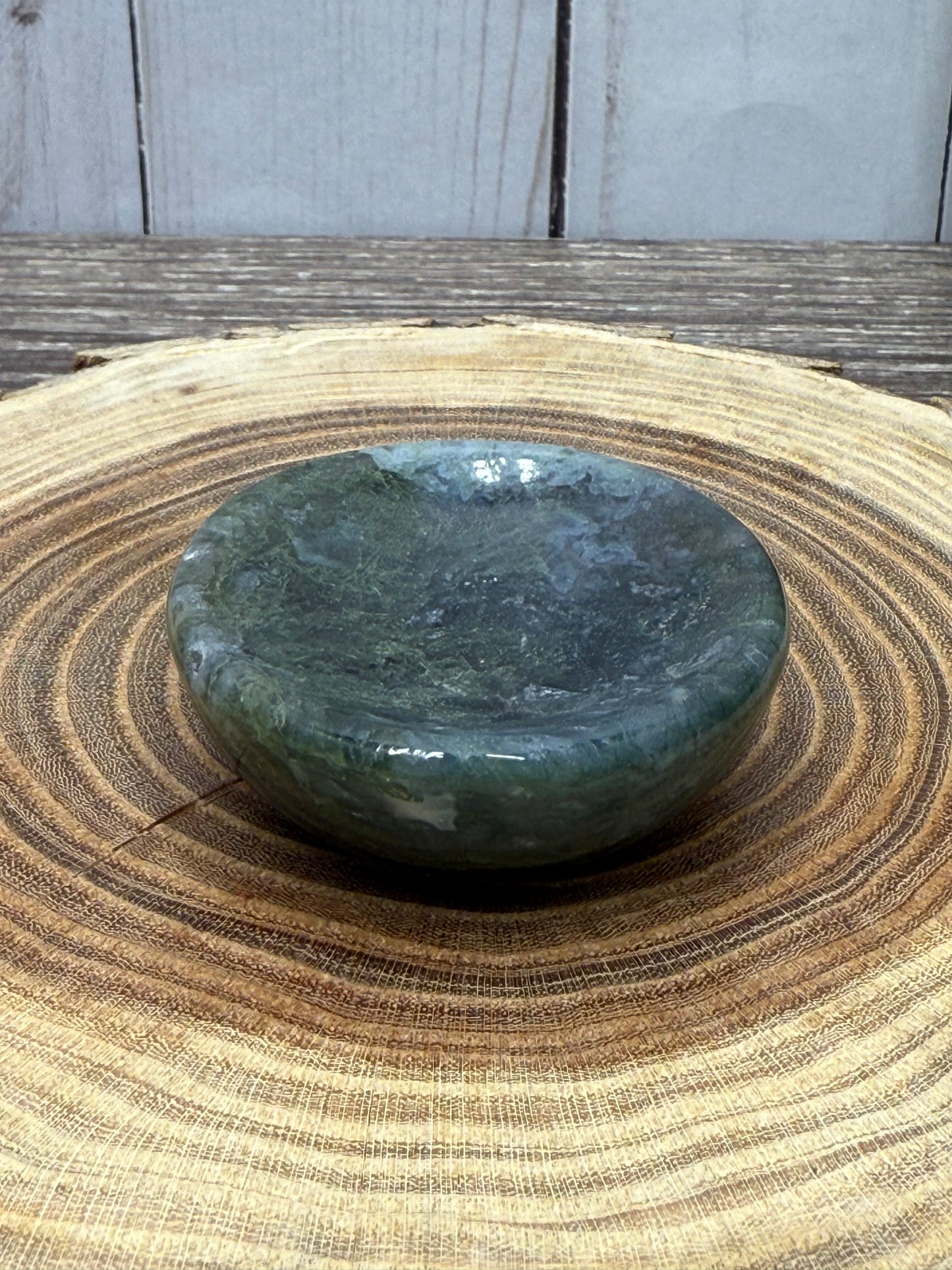 Moss Agate Bowls