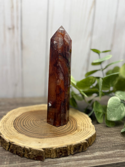 Fire Quartz Towers  - Larger, Full of Rainbows!