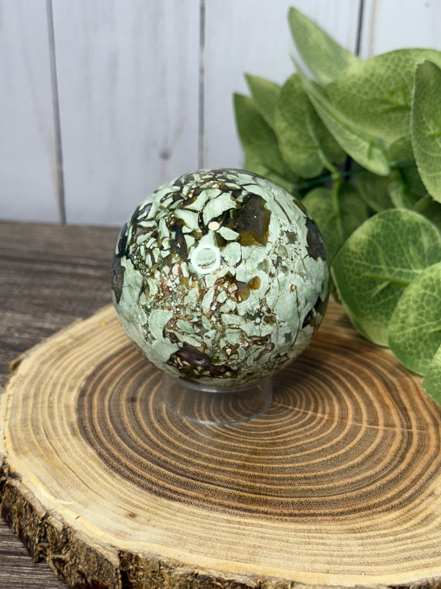 Rainforest Agate Sphere