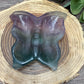 Butterfly Dish Carving - Fluorite
