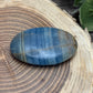 Blue Onyx Palm Stone