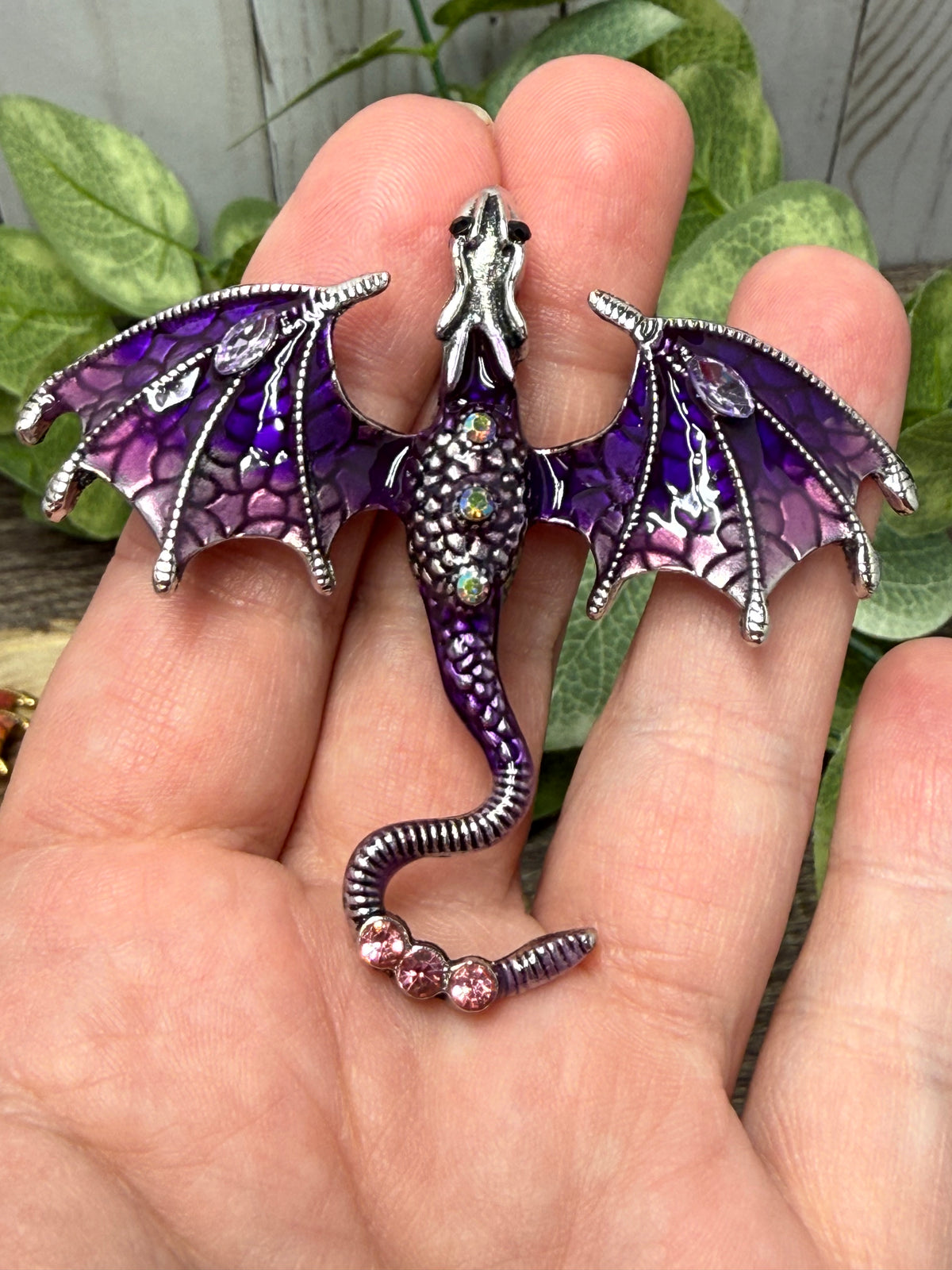 Large Fancy Dragon Pins
