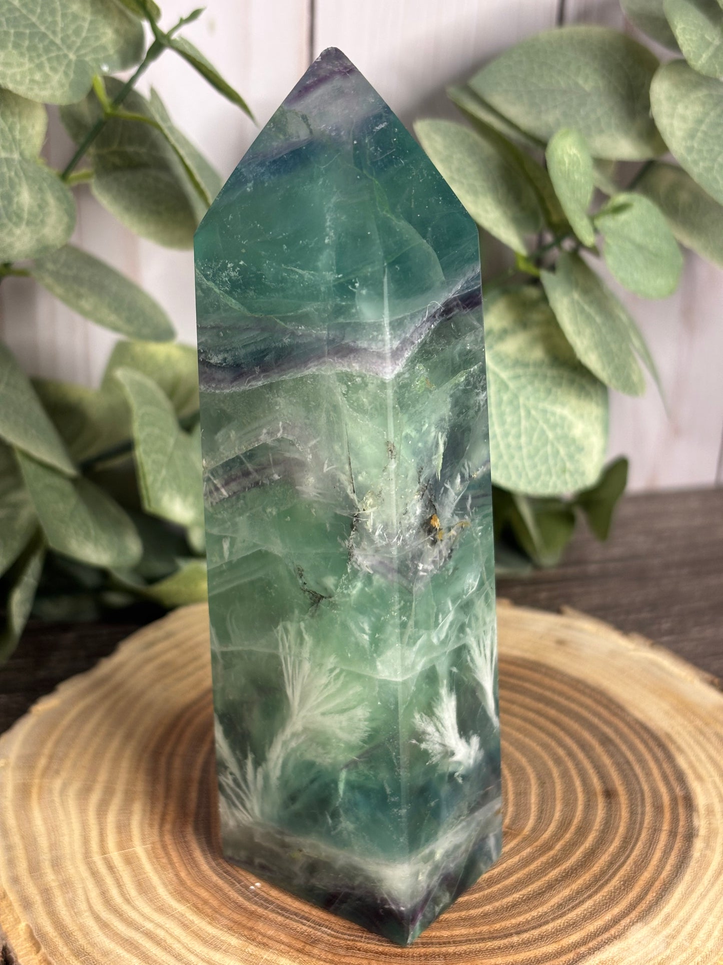 Snowflake/Feather Fluorite Towers