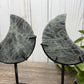 Labradorite Moons on Stands