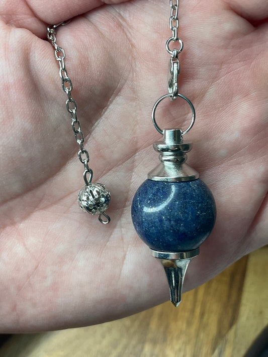 Pendulum Round - Lapis Lazuli